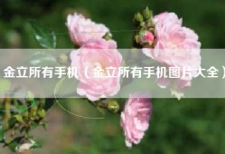金立所有手机（金立所有手机图片大全）