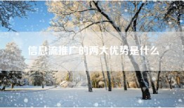 信息流推广的两大优势是什么